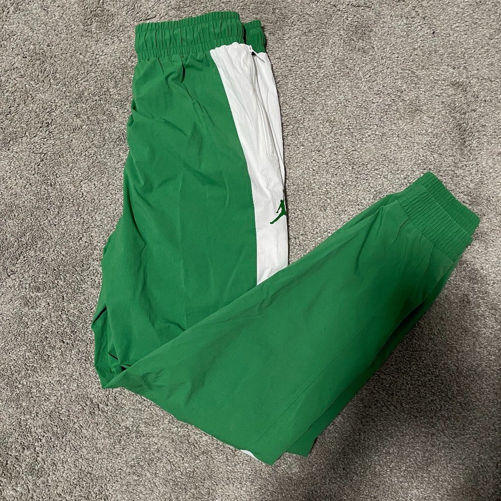 Nike Air Jordan Team Woven Track Pants Green (S)